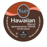 TULLY'S HAWAIIAN BLEND COFFEE K CUP 48 COUNT