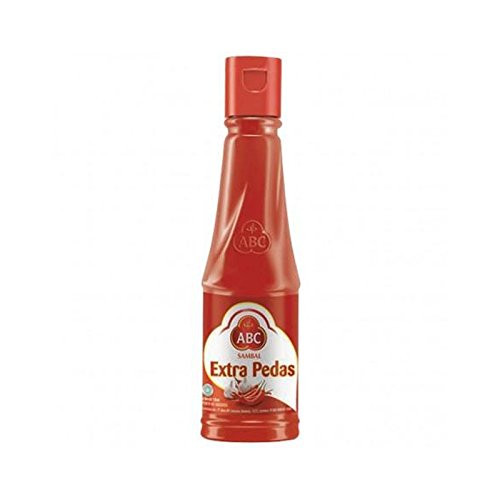 ABC Sambal Ekstra Pedas (Extra Hot Chili Sauce), 135 Ml (Pack of 3)