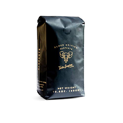 ELEFANTE - Black Edition - Dark Roast, Cup of Excellence Winning Coffee - Limited Edition by Twin Engine Coffee