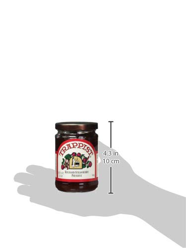 Trappist Preserve Rhubarb-Strawberry, 12 oz