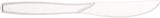 Fineline Flairware Collection Heavy Duty Clear Plastic Knives - Quality, Extra Durable Disposable Knives, Practical for Serving and Portioning Hot