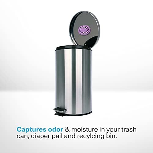 remodeez Trash Can Deodorizer and Odor Eliminator, Activated Charcoal Bags, Charcoal Air Purifiers, Odor & Moisture Absorber (2pack)