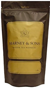 Harney & Sons Yellow & Blue Herbal Tea - Chamomile Lavender Sleep & Relaxation Blend, Caffeine Free Floral Herbal Tea with Cornflowers, 16 oz loose