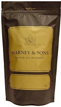 Harney & Sons Yellow & Blue Herbal Tea - Chamomile Lavender Sleep & Relaxation Blend, Caffeine Free Floral Herbal Tea with Cornflowers, 16 oz loose