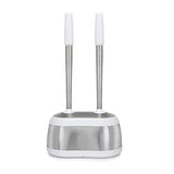 Polder Dual Bath Caddy - White