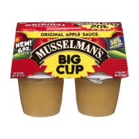 Musselman's Apple Sauce Big Cup Original - 4 CT