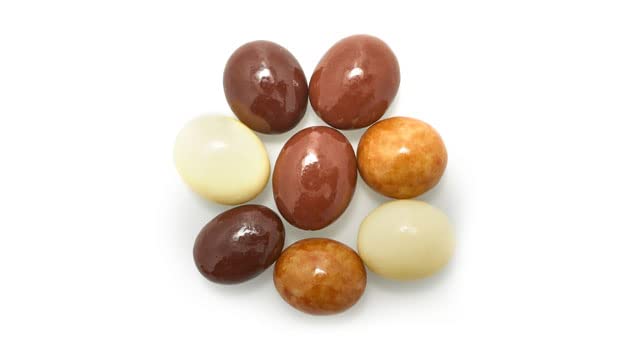 Yupik Triple Chocolate Espresso Coffee Beans, 2.2 lb (35.2 oz), Coffee Beans Covered in Milk Chocolate, White Chocolate & Dark Chocolate, Smooth