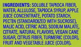 Better Sour Guava Calamansi Lime Gummy Stars Candy, Guava Sour Candy with Bold Tropical Flavor, Healthy Sour Candy Gluten Free Snack, Fiber Gummies