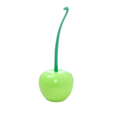 Hoghaki Cherry Toilet Brush with Holder - Cute Standing Toilet Cleaner for Bathroom (Random Color)