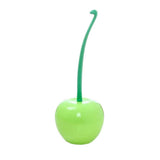 Hoghaki Cherry Toilet Brush with Holder - Cute Standing Toilet Cleaner for Bathroom (Random Color)