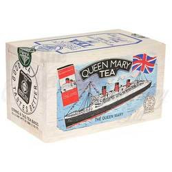 The Metropolitan Tea Company Queen Mary 25 Teabags in Wood Box