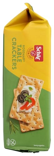 Schar Rosemary Table Crackers, Gluten Free & Non-GMO, 7.4 Ounce (Pack of 5)