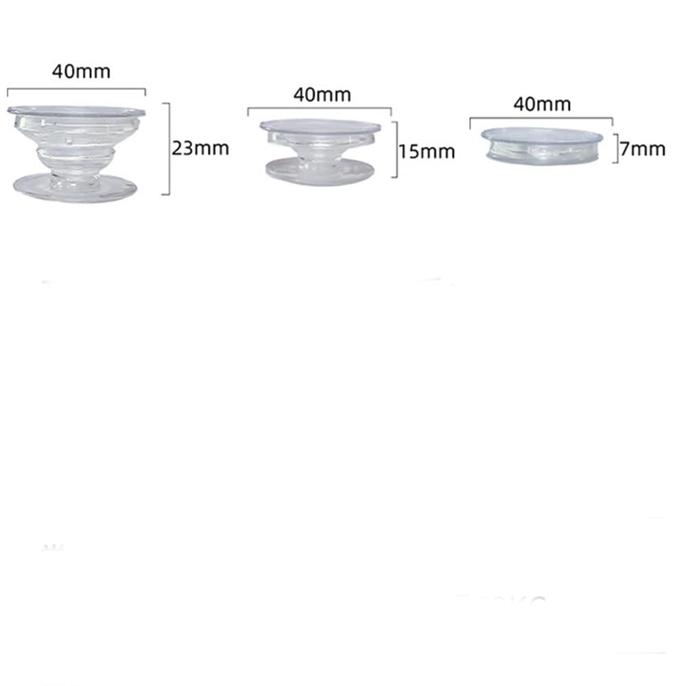 acoolstore Transparent airbag Bracket, extendable and Foldable, Lazy Desktop Bracket, Mobile Phone airbag Bracket, Transparent airbag Bracket
