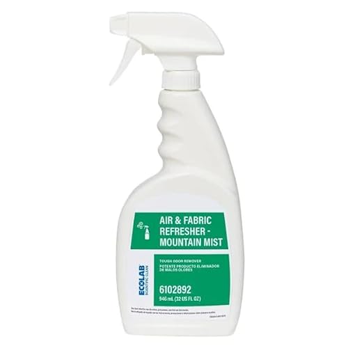 Ecolab Air & Fabric Refresher Mountain Mist 32oz Odor Eliminator Spray