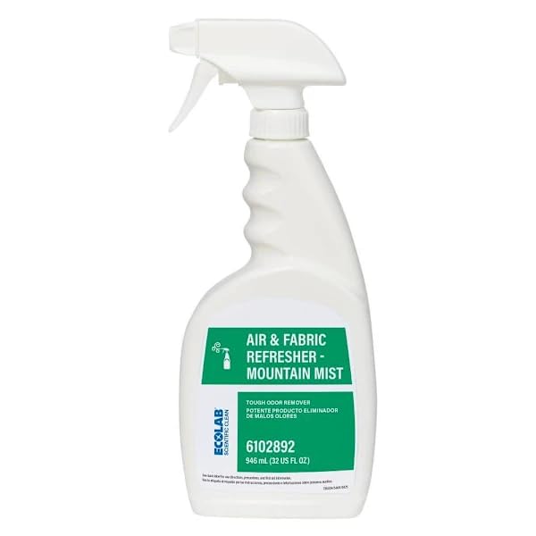 Ecolab Air & Fabric Refresher Mountain Mist 32oz Odor Eliminator Spray