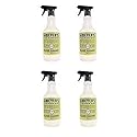 Mrs. Meyer's Clean Day Glass Cleaner, Lemon Verbena, 24 Fluid Ounces (4)