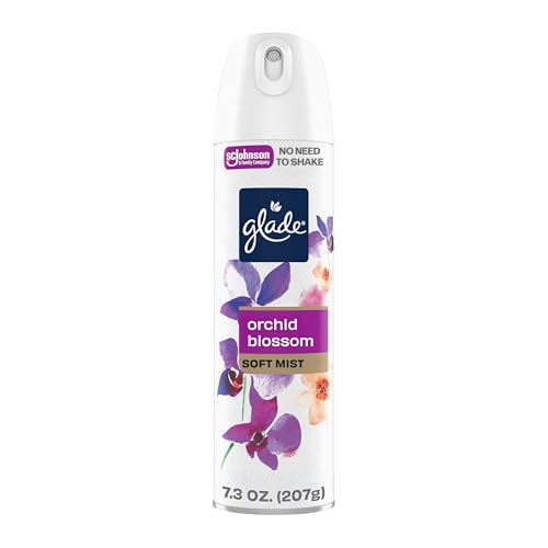 Glade Odor Fighting Soft Mist Air Freshener Room Spray, Orchid Blossom, 7.3oz., 1 count