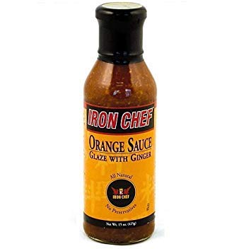 Iron Chef Orange Sauce Glaze with Ginger (6x14 Oz) Kosher6