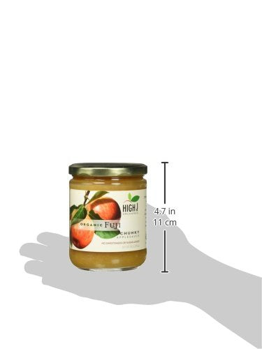 High J Orchards Organic Fuji Chunky Applesauce, 16 OZ