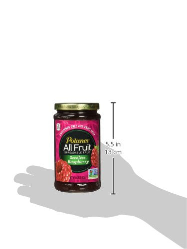Polaner All Fruit Non-GMO Spreadable Fruit, Assorted Flavors, Strawberry, 15.25 Ounce (Pack of 3)