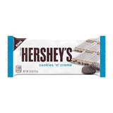 HERSHEY'S COOKIES 'N' CREME King Size Candy, Bulk, Individually Wrapped, 2.6 oz Bars (18 Count)