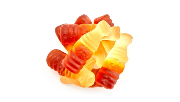 Yupik Organic Gummy Cola Bottles, 1.1 lb (17.6 oz), Gluten-Free, Non-GMO, Natural Flavor, Chewy Gummies, Sweet Candy, Delicious Snack, Ideal