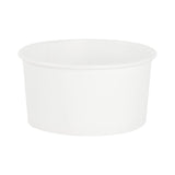 KARAT EARTH Eco-Friendly 6oz Paper Cold/Hot Food Container (90.8mm), White, KE-KDP6W - 1,000 ct