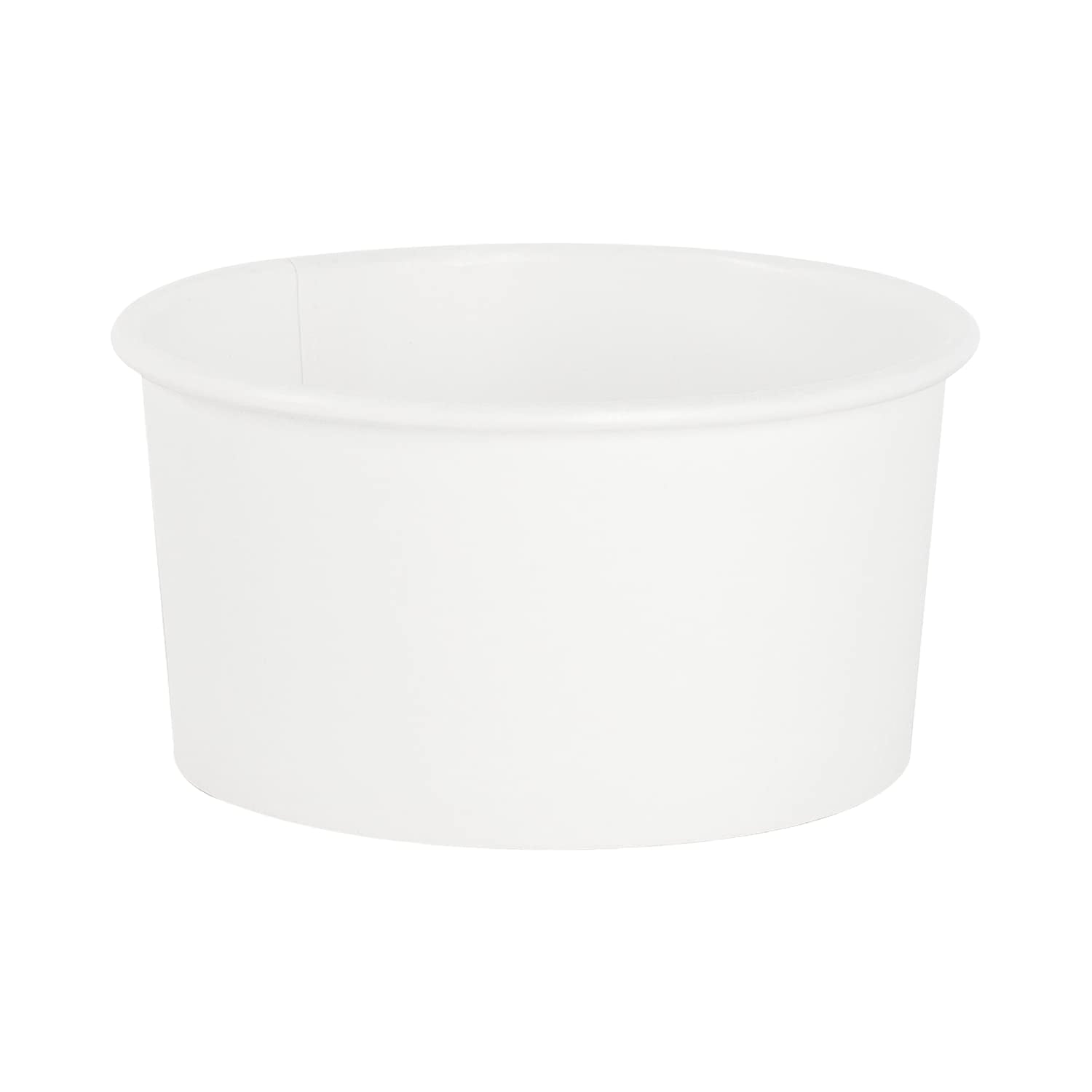 KARAT EARTH Eco-Friendly 6oz Paper Cold/Hot Food Container (90.8mm), White, KE-KDP6W - 1,000 ct