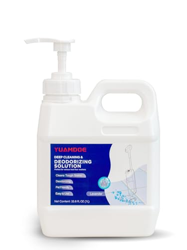 Yuamdoe Deep Cleaning & Deodorizing Solution, 33.8FL OZ/1L, Designed for Tineco, Compatible with Floor One Series & Floor Series (EXCEPT S5 Steam/S7