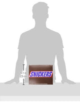 Snickers Single Bar Chocolate Candy, 48 bars of 1.86oz each.