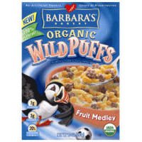 Barbara's Bakery Organic Wild Puffs, Fruit Medley Cereal, 10-Ounce Boxes (Pack of 12)