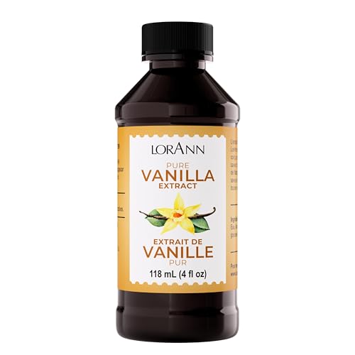 LorAnn Pure Vanilla Extract 4 ounce bottle
