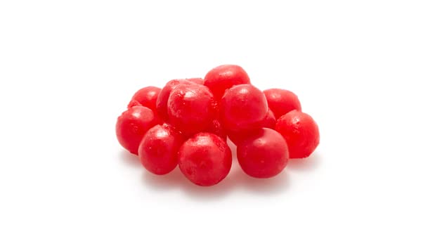 Yupik Sour Cherry Candies, 2.2 lb (35.2 oz), Cherry-Flavored Balls, Sweet & Tart, Chewy Red Gummies, Fun Treat, Sweet Candy, Delicious Snack, Ideal