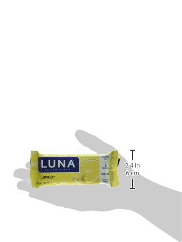 Luna Lemon Zest Snack Bar, 1.7 Ounce -- 240 per case.