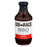 Rib Rack Hot Cayenne BBQ Sauce, 19 OZ