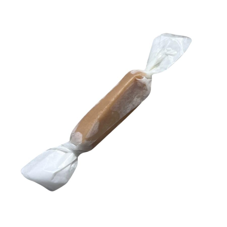 Boxicanyon Caramels | Traditional Vanilla Gourmet Caramels | Handcrafted in Small Batches | Gourmet Gift | Made in Nebraska | Bag of 12 Caramels