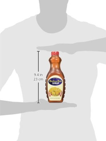 Blackburn-Made Syrup 24oz Bottle (Pack of 3) (Choose Flavor Below) (Old Fashioned Pancake & Waffle Syrup - No High Fructose Corn Syrup))