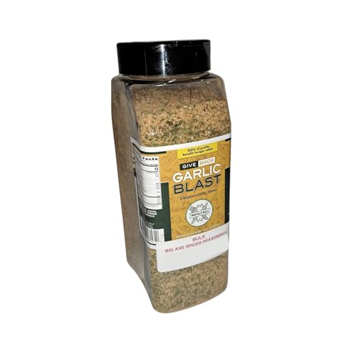 MVM Chef Size 14 oz. - Give Back Garlic Blast All-Purpose Seasoning - for non-profit to help feed the hungry through Miami Valley Meals
