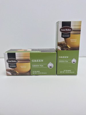 Farmer Brothers Premium: Green Tea - 2/25 ct boxes