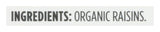 Pack of 6, 365 by Whole Foods Market, Organic Raisins, 1 Ounce