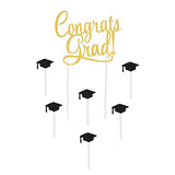 Beistle Congrats Grad Cake Topper - 1 Pc