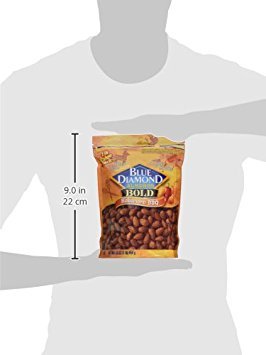 Blue Diamond Almonds Habanero BBQ Flavored Snack Nuts, 16 Ounce (Pack of 3)