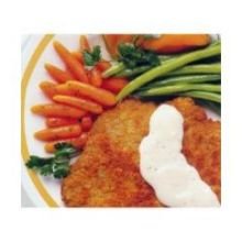 2-1 Country Fried Beef Steak - Beef Patty Fritter, 20 Pieces of 8 Ounce, 10 Pound -- 1 each.