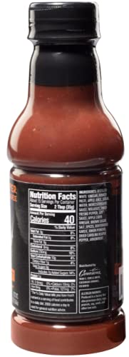 Tony Piggs Hot BBQ Sauce Fresno Reaper Flavor (19oz)- Great Condiment Topping for Wings, Ribs & Burgers at Parties - Barbecue Sauce w Hot Sauce Heat