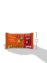 Reese's Holiday Seasonal Peanut Butter Jingle Bells, 10-ounce Bags (Pack of 6)