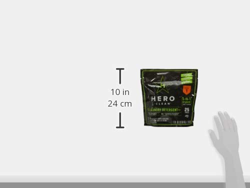 Hero Clean Laundry Detergent PACS, Scent 1, 25-Count