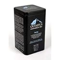 Organic Greek Mountain Tea, Purity - OLYMPUS Mountain Herbs. 100% Organic Greek Mountain Tea (Sideritis Scardica). Metal Tin Box 50 g. / 1.76 oz
