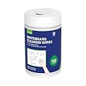 Loukin Whiteboard Cleaning Wipes, Dry Erase Board Cleaning Wipes, Non-toxic White board Wipes, 100 Wipes per Canister