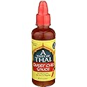 A Taste of Thai Sweet Chili Sauce - Authentic Thai Chili Sauce for Dipping, Stir-Fry, & Marinades - Asian Red Hot Sauce with Sweet Tangy Flavor