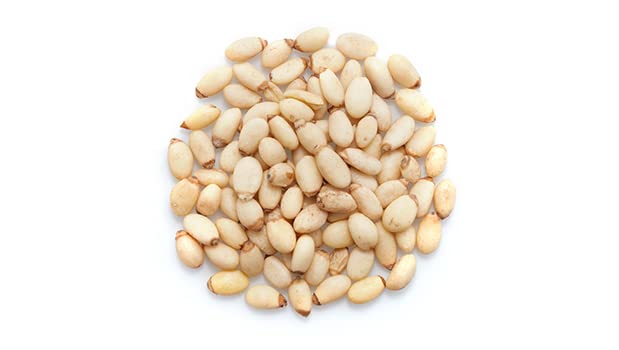 Yupik Pine Nuts, 2.2 lb (35.2 oz), Raw, Gluten-Free, Kosher, Raw Nuts, Smooth & Creamy Pine Kernels, Shelled, Unsalted, Unroasted, Oil-Free, Source
